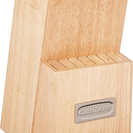 CUISINART C77TR-16P 16 Piece Triple Rivet Cutlery Block Set, Stainless Steel