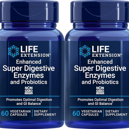 Life Extension Enhanced Super Digestive Enzymes Wi