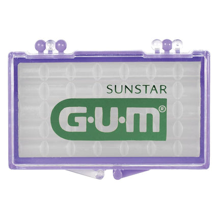 Cera de Ortodoncia GUM Menta con Vitamina E y Aloe Vera, 1 Paquete X35 usos