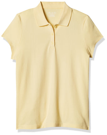 The Children's Place Girls' Uniform Pique Polo Pal