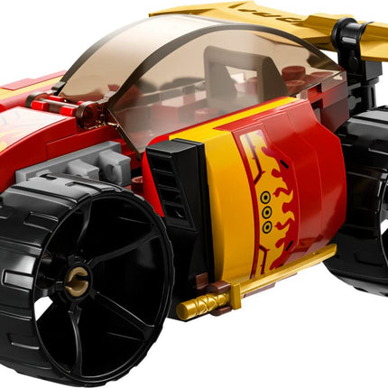 LEGO NINJAGO Kai’s Ninja Race Car EVO 71780, 2in1 Racing Car Toy to Off-Road Vehicle, Model Building Set for Boys and Girls Ages 6 Plus, Birthday Gift Idea, Golden,red