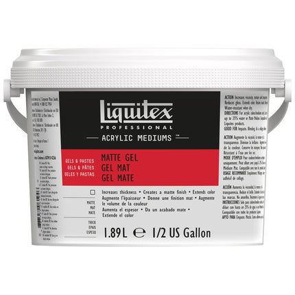 Liquitex Professional Matte Gel Medium, 1.89L (Hal