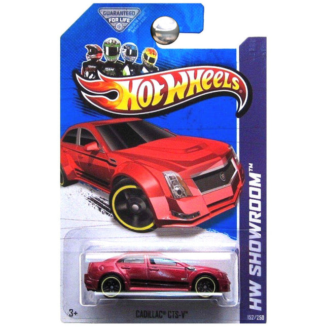 Cadillac CTS-V '13 Hot Wheels 152/250 (Red) Vehicl