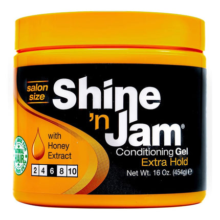 Shine N Jam Conditioning Gel Extra Hold 16 Ounce J