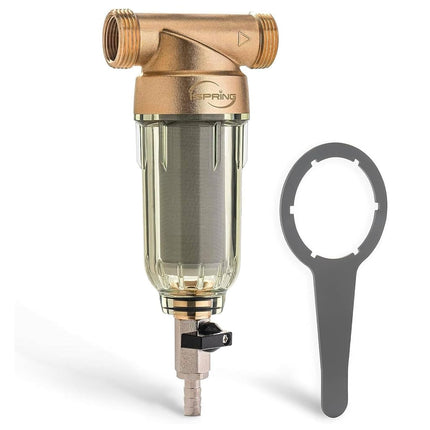 iSpring FWSP500SL Spin Down Sediment Water Filter Replacement Cartridge, Chrome