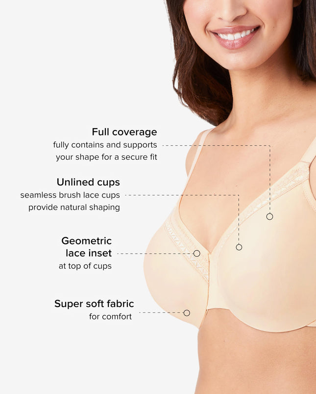 Soutien-gorge à armatures Perfect Primer Wacoal pour femme, Rouge équestre, 34D