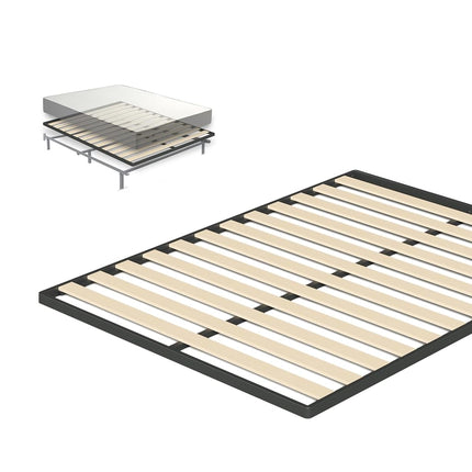Zinus Easy Assembly Wood Slat 1.6 Inch Bunkie Board/Mattress Foundation/Bed Slat Replacement, Full