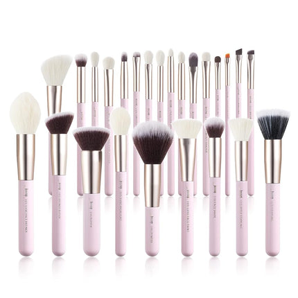 Jessup Professional Makeup Brush Set 25pcs Labeled