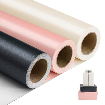 NESCCI Matte Wrapping Paper,Solid Color Pearly-Lus