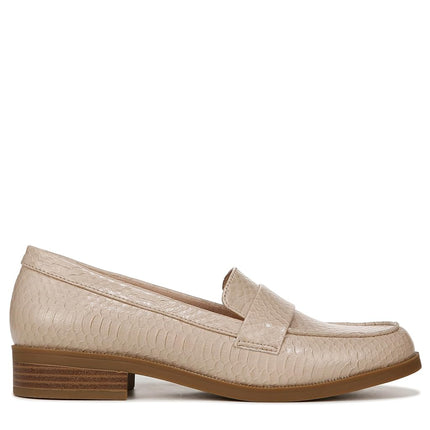 Mocassins à enfiler Sonoma 2 LifeStride pour femme, motif lézard, couleur tan, taille 10 large