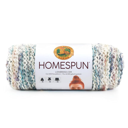Lion Brand Yarn Homespun Yarn-Tudor, Acrylic Blend