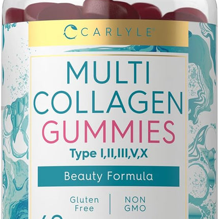 Collagen Gummies | 60 Count | Multi Collagen Compl