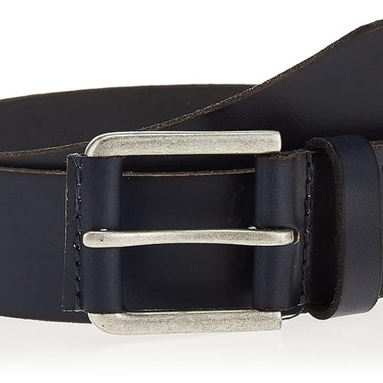 Timberland Men's Casual Leather Belt, Navy, 38
