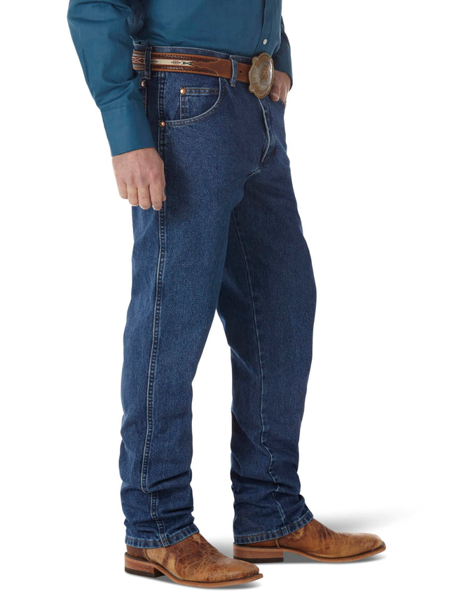Wrangler Men's Cowboy Cut Relaxed Fit Jean, Stonewashed, 36W x 32L