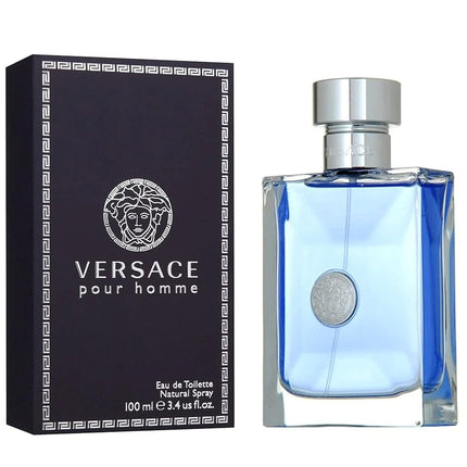 Versace Pour Homme Eau de Toilette Natural Spray for Men, 100ml