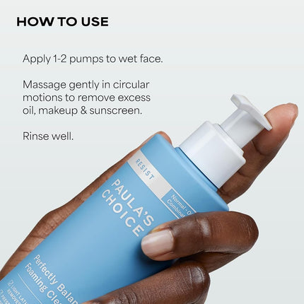 Paula's Choice RESIST Perfectly Balanced Foaming Cleanser, 190 mL