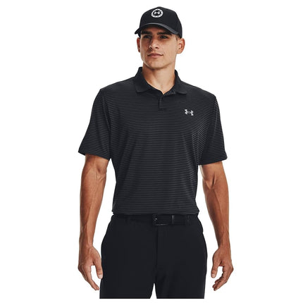 Under Armour - Mens Perf 3.0 Stripe Polo, Color Bl