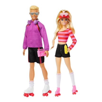 Barbie Fashionistas Roller-Skating Barbie & Ken Set