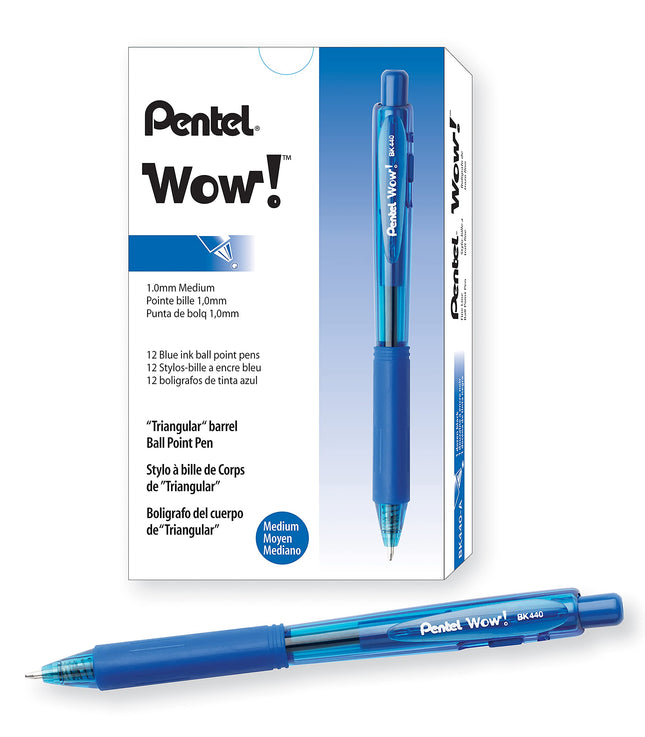 Pentel BK440 Retractable Ballpoint Pen and Ergonom