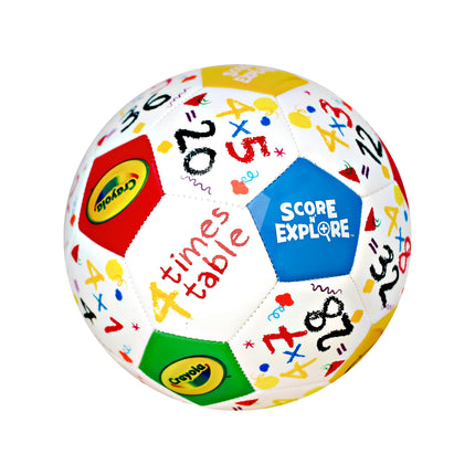 Crayola Official Soccer Ball - Unisex Kids - CRAY88BL Multiplication Size 3