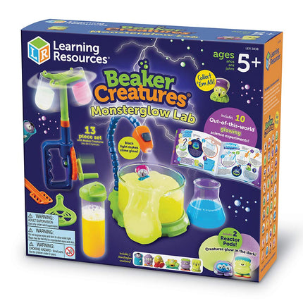 Learning Resources Beaker Creatures Monsterglow Lab Set, STEM, Science Experiment Toy, Ages 5+