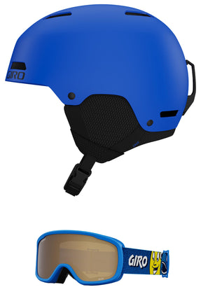 Giro Crue Kids Snow Helmet Goggle Combo - (Combo) 