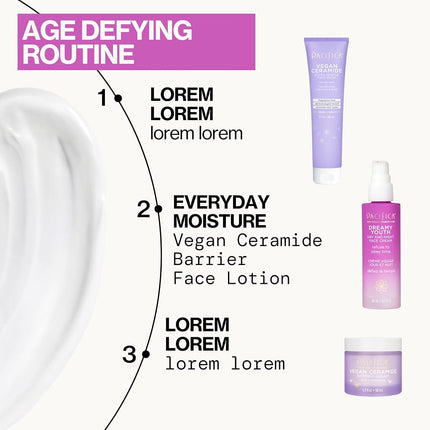PACIFICA Dreamy Youth Crema Facial de Día y Noche para Unisex 1.7 oz, 50 mililitros
