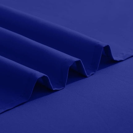 Elegant Comfort Luxurious 1500 Thread Count Egyptian Quality Three Line Embroidered Softest Premium Hotel Quality 4-Piece Bed Sheet Set, Wrinkle and Fade Resistant, King, Royal Blue