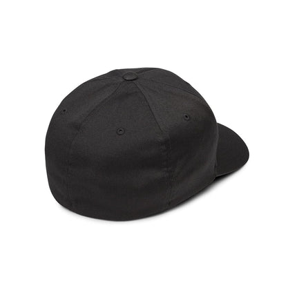 Volcom Men's Full Stone Flexfit Hat Cap, Black, S