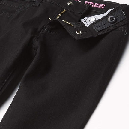 The Children's Place Girls Super Skinny Jeans,Lavado negro/Lavado azul Victoria, paquete de 2,5