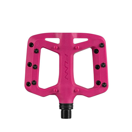 Funn Taipan S Plastic MTB Flat Pedals, CrMo Axle (