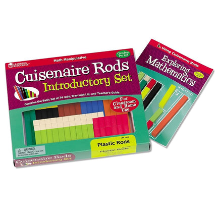 Learning Resources Cuisenaire Rods Plastic Introdu