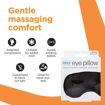 IMAK Weighted Eye Pillow & Sleep Mask that can Help Migraine Pain Relief
