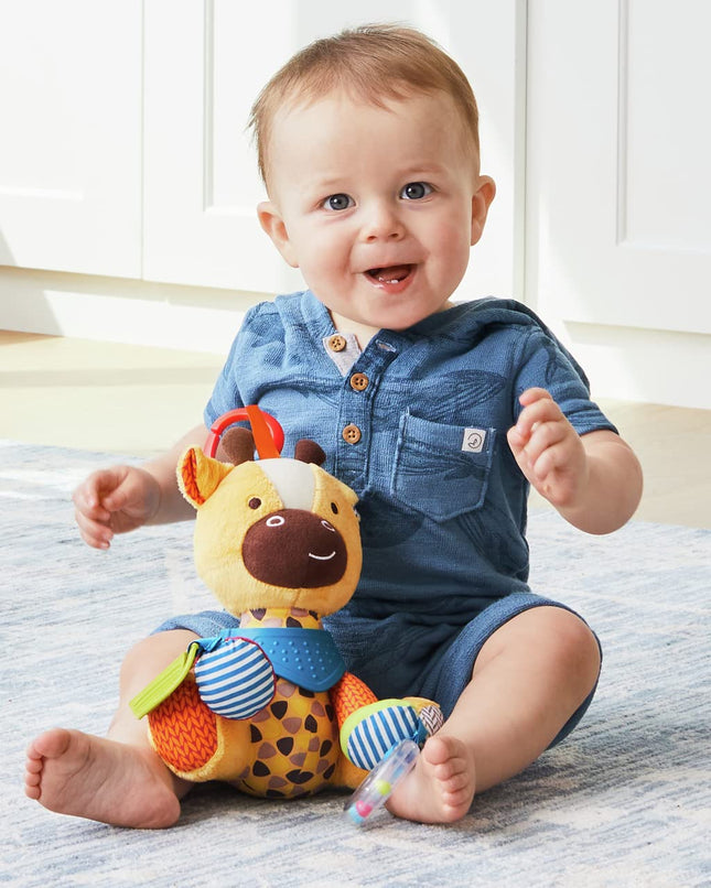 Skip Hop -Bandana Buddies Giraffe Toys for Babies and Early Childhood, Multicolor (S9K160810)