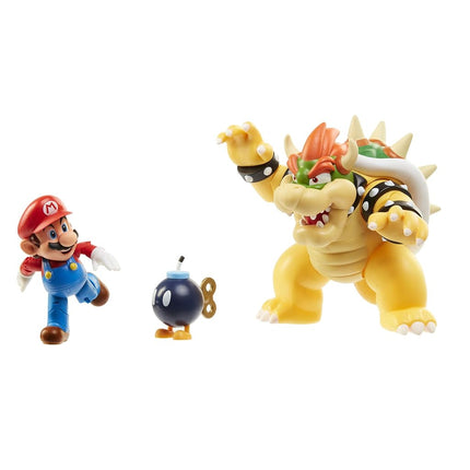 Nintendo Bowsers Lava Battle Set Action Figures, 2