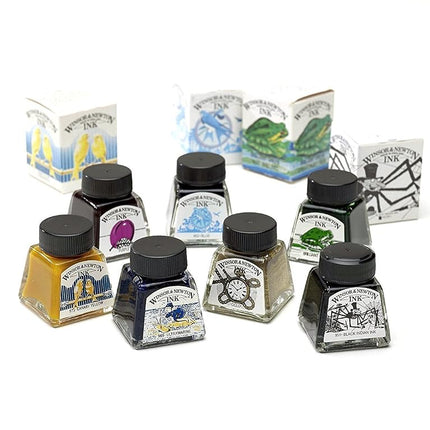 Winsor and Newton Drawing Ink 30ml 617 Silver (945) (Bttl)
