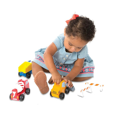 Melissa & Doug Construction Vehicle Set