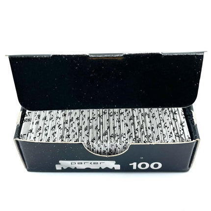 Parker Half Blades, 200 Count, For Barber Straight Razors