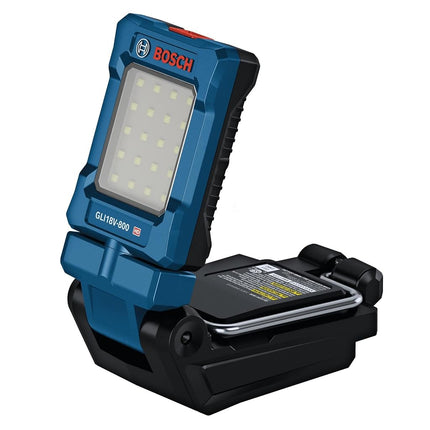 Bosch GLI18V-800N 18V Multidirectional, Portable LED Worklight with Mounting Magnet and Hanging Hook (Bare Tool)