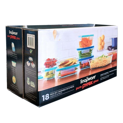 Snapware Pure Pyrex 18-Piece Glass Food Storage Se