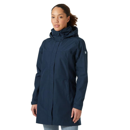 Helly Hansen Women's W Aden Long Coat, Navy, 5XL