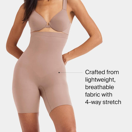 Spanx Women's Higher Power Short, Cafe Au Lait, 1X UK
