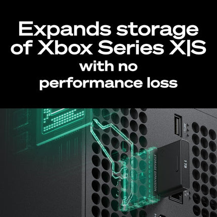 Seagate Storage Expansion Card for Xbox Series X|S 2TB, SSD, Plug and Play NVMe Expansion SSD Xbox Series X|S, Officially Licensed (STJR2000400)
