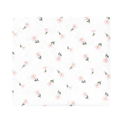 Lot de langes en flanelle de coton pour bébé unisexe Hudson Baby, motif floral sauge, taille unique