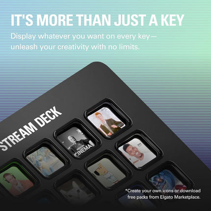 Elgato Stream Deck MK.2 Studio Controller, 15 Macro Keys