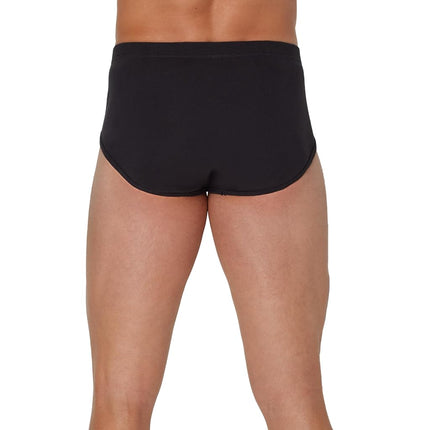 Hanes Classics Men's Underwear Briefs Pack, Mid-Rise Briefs, Stretch Cotton Underwear, Classic, 6-Pack (Colors May Vary), 6 Pack - Assorted Solids, S