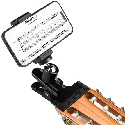 gliship Guitar Bass Head Phone Holder Cell Phone S