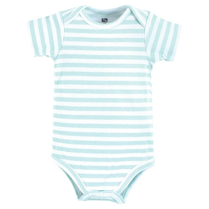 Hudson Baby Unisex Baby Cotton Bodysuits, Girl Abstract, Preemie