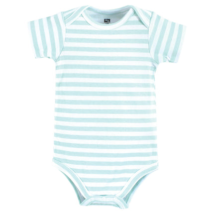 Hudson Baby Unisex Baby Cotton Bodysuits, Girl Abstract, Preemie