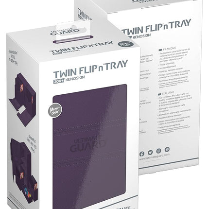 Ultimate Guard Twin Flip n Tray 200+ XenoSkin Monocolor Deck Box